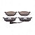 Pastilha Organica Dianteiro Bosch Bora 2.0 2002-2010 0986bb0136 - Imagem 1