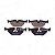 Pastilha Organica Traseiro Bosch Serie 3 316i Touring 1.6 1991-1994 - Imagem 1