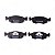 Pastilha Organica Dianteiro Bosch Tempra 2.0 1993-1998 0986bb0272 - Imagem 3