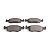 Pastilha Organica Dianteiro Bosch Tempra 2.0 1993-1998 0986bb0272 - Imagem 2