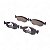 Pastilha Organica Dianteiro Bosch Para Fiat Tipo 2.0 1993-1995 - Imagem 4