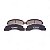Pastilha Organica Dianteiro Bosch F-4000 Euromec Iii 3.9 2005-2011 - Imagem 1