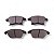 Pastilha Organica Dianteiro Bosch Para Ford Fusion 2.5 2013-2016 - Imagem 2