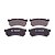 Pastilha Organica Dianteiro Bosch Para Renault Kwid 1.0 2017-2025 - Imagem 1