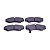 Pastilha Organica Dianteiro Bosch Para Citroen Jumper 2.8 2002-2009 - Imagem 2