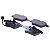 Pastilha Organica Dianteiro Bosch Para Volkswagen Jetta 2.5 2006-2010 - Imagem 3