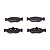 Pastilha Organica Dianteiro Bosch Para Ford Fiesta 1.0 2016-2017 - Imagem 3