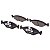 Pastilha Organica Dianteiro Bosch Para Volkswagen Parati 1.8 2005-2008 - Imagem 4