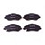 Pastilha Organica Dianteiro Bosch Para Fiat Freemont 2.4 2011-2016 - Imagem 4