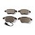 Pastilha Organica Dianteiro Bosch Para Peugeot 307 Sw 2.0 2003-2008 - Imagem 2