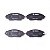 Pastilha Organica Dianteiro Bosch Para Chevrolet Sonic 1.6 2012-2014 - Imagem 3