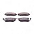 Pastilha Organica Dianteiro Bosch Para Toyota Corolla 2.0 2014-2023 - Imagem 1