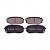 Pastilha Organica Dianteiro Bosch Para Kia Carens 2.0 2008-2012 - Imagem 1