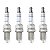 Kit 4 Velas Sportage 2.0 16v 1996 1997 Gasolina Bosch - Imagem 2