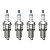 Kit Jogo Velas Gol G3 1.0 8v At 1999 A 2005 Álcool Original Bosch - Imagem 2