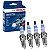 Kit Velas Taurus 3.0 24v Vulcan Gas 1985-1991 Gasolina Bosch - Imagem 5