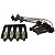 Kit Cabo E Vela Escort Sw 1.8 16v Zetec-s 99 Álcool Bosch - Imagem 1