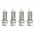 Kit Jogo 4 Velas Citroen H1 2.4 16v 2008 2009 Gasolina Bosch - Imagem 2
