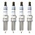 Kit Jogo 4 Velas Hb20 1.6 16v Gamma 2016 Flex Bosch - Imagem 2
