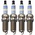 Kit Jogo 4 Velas Etios 1.3 16v Dohc T-flex 2015 Flex Bosch - Imagem 2