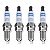 Kit Jogo 4 Velas Golf G3 Sapo 1.8 20v 2004 Gasolina Bosch - Imagem 2