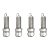 Kit Jogo 4 Velas Cooper 1.6 16v 2009 2010 Gasolina Bosch - Imagem 4