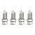 Kit Jogo 4 Velas Audi A1 1.4 16v 2010 2011 Gasolina Bosch - Imagem 4