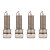 Kit Jogo 4 Velas C180 Cgi 1.8 16v Deevo 2009 Gasolina Bosch - Imagem 4
