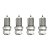 Kit Jogo 4 Velas A4 Avant Quattro1.8 20v 2001 Gasolina Bosch - Imagem 4