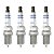Kit Jogo 4 Velas A4 Avant Quattro1.8 20v 1997 Gasolina Bosch - Imagem 2