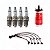Kit Vela Cabo Bobina Escort 1.6 8v Ae1600 93 94 Gaso Bosch - Imagem 1