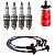 Kit Vela Cabo Bobina Verona 1.8 8v Ap1800 92 93 Gaso Bosch - Imagem 1