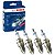 Kit Vela Cabo Bobina Brasilia 1.6 8v Bn 1975 1976 Gaso Bosch - Imagem 2