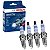 Kit Vela Cabo Bobina Strada G1 1.5 8v Fiasa 99 Gaso Bosch - Imagem 2