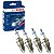 Kit Vela Cabo Bobina Saveiro 1.6 8v Ap 1986 1987 Gaso Bosch - Imagem 2