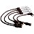Kit Vela Cabo Bobina Uno G1 Mille 1.0 8v Fiasa 93 Gaso Bosch - Imagem 3