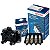 Kit Vela Cabo Bobina Parati G4 1.6 8v Ap 2008 Flex Bosch - Imagem 1