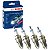 Kit Vela Cabo Bobina Novo Uno 1.0 8v Fire Evo 15 Flex Bosch - Imagem 2