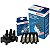 Kit Vela Cabo Bobina Fiesta G3 1.6 8v Zetec 11 Gaso Bosch - Imagem 1