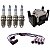 Kit Vela Cabo Bobina Ibiza 1.6 8v Akl 1999 2000 Gaso Bosch - Imagem 1