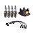 Kit Vela Cabo Bobina Idea G2 1.4 8v Fire 10 11 Flex Bosch - Imagem 1