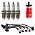 Kit Vela Cabo Bobina Escort 1.6 8v Ae1600 90 Gaso/alc Bosch - Imagem 1