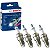 Kit Jogo 8 Velas Kombi 1.6 8v 1987 1988 1989 Álcool Bosch - Imagem 1