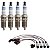 Kit Cabo E Vela Voyage G2 1.0 8v Tb0 2010 2011 Flex Bosch - Imagem 1