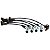 Kit Jogo Cabo+velas Orig Bosch Gol G2 1.0 8v Ae Gas 94-96 - Imagem 1