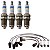Kit Cabo E Vela Corsa 1.0 8v Sohc Efi 94 95 Gasolina Bosch - Imagem 1