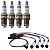 Kit Cabo E Vela Pampa 1.8 8v Ap1800 Gas 90 Gasolina Bosch - Imagem 1