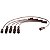 Kit Cabos + Velas Fiat Uno G1 1.5 8v 1987 A 1990 Álcool Original Bosch - Imagem 2