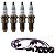 Kit Cabo E Vela Kombi 1.6 8v 2000 2001 2002 Gasolina Bosch - Imagem 1