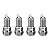 Kit Jogo 4 Velas Golf G3 Sapo 1.8 20v 2001 Gasolina Bosch - Imagem 4
